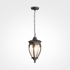 Bronze flower lamp