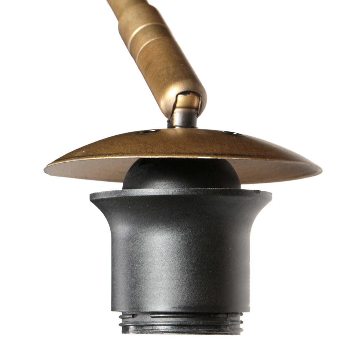 Sparkled Light 4308BR Bronze Arched Floor Lamp – Elegant Lighting with Silk Lampshade