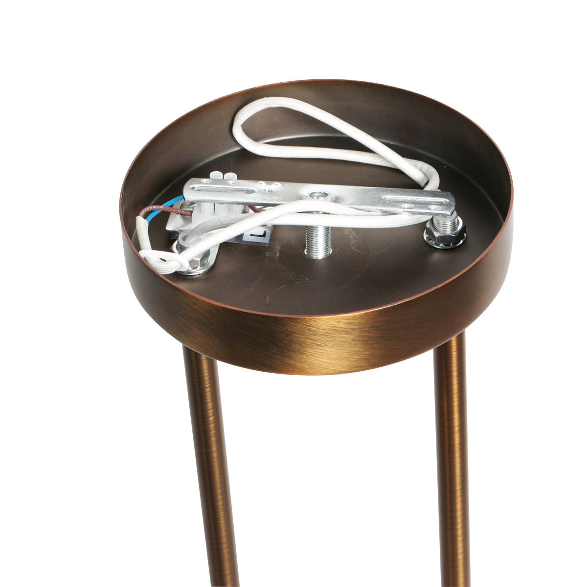 Platine de fixation et raccordement de la suspension Anthea – Designix.fr