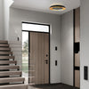 Golden Veil 4331ZW – black ceiling light with a golden glow and dimmable LED