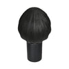 Bloeba 4384ZW table lamp with black linen teardrop shade Ø25 cm