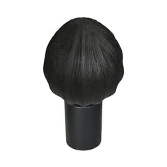 Bloeba 4384ZW table lamp with black linen teardrop shade Ø25 cm
