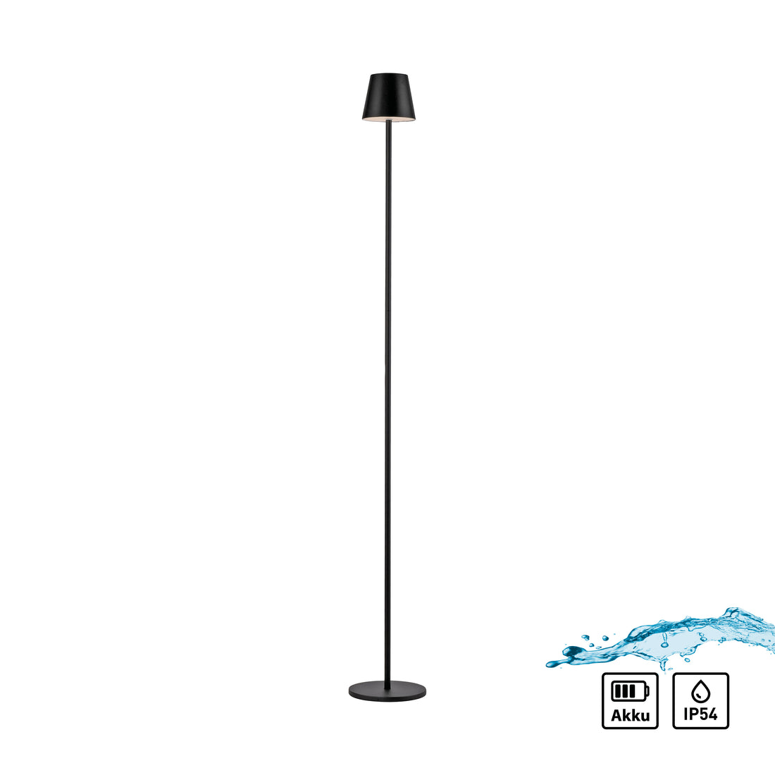 Luminaire extérieur Euria noir