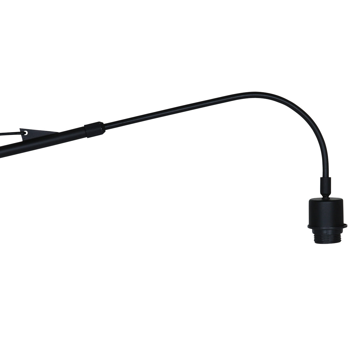 Bras déporté orientable et douille E27 de l'applique murale bambou Elegant Classy – Designix.fr
