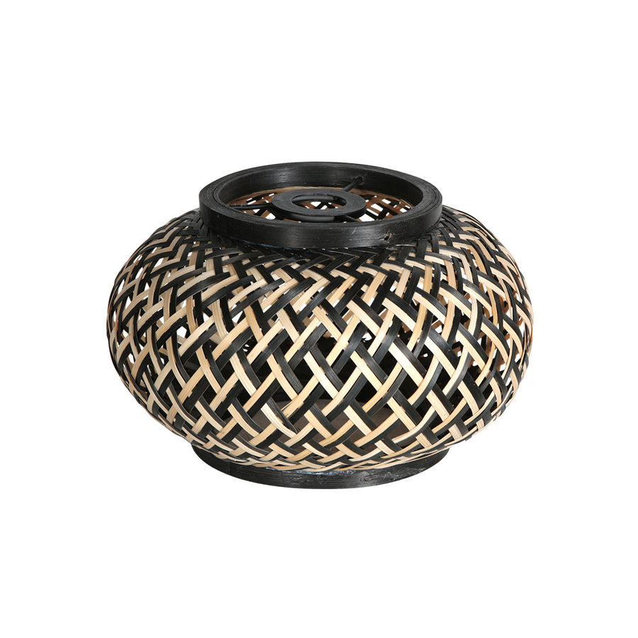 Lampe à poser bambou tressé Bloeba – vue 7 – Designix.fr