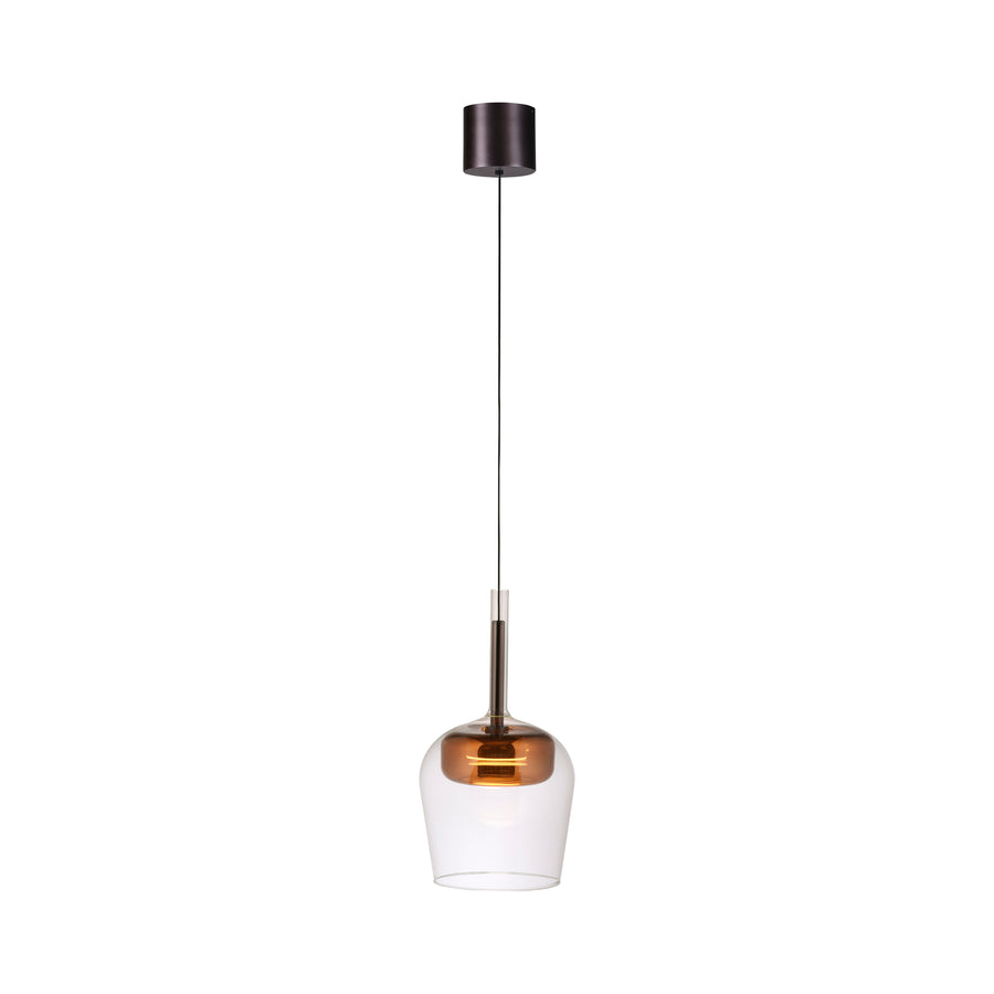 Suspension Q-Kon cuivrée, verre