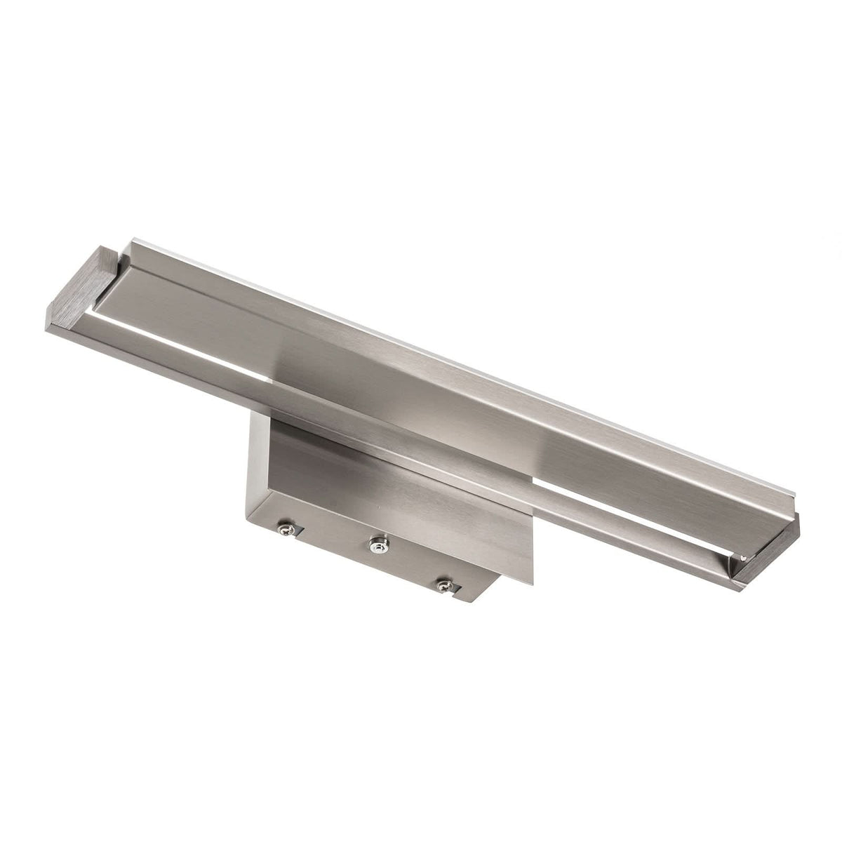 Applique murale LED Pare TW en métal, nickel mat, hauteur 10 cm, 14 W