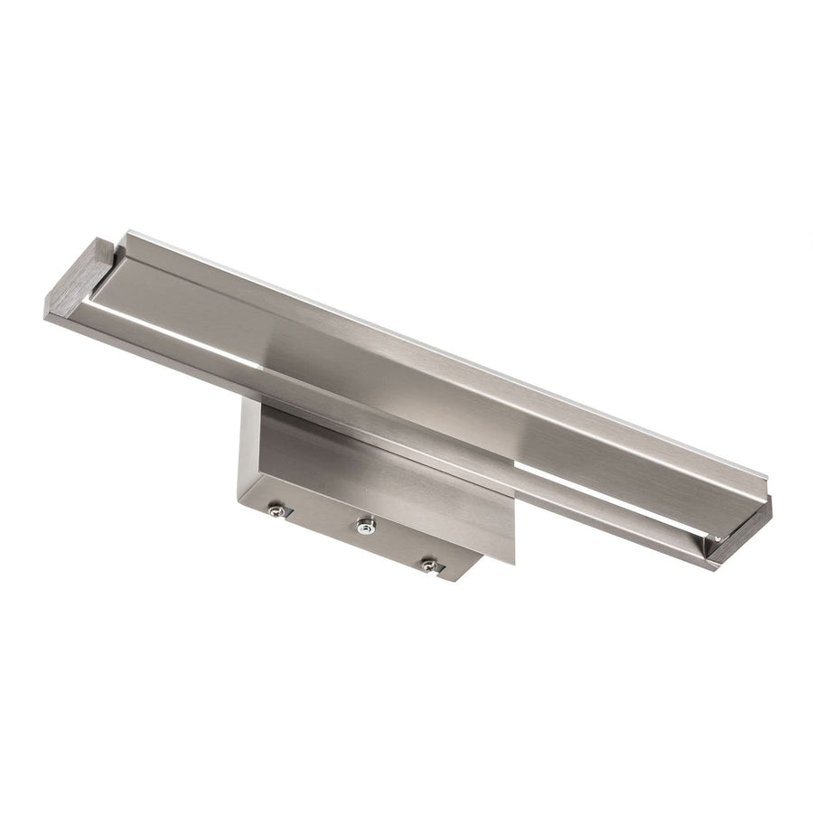 Applique murale LED Pare TW en métal, nickel mat, hauteur 10 cm, 14 W