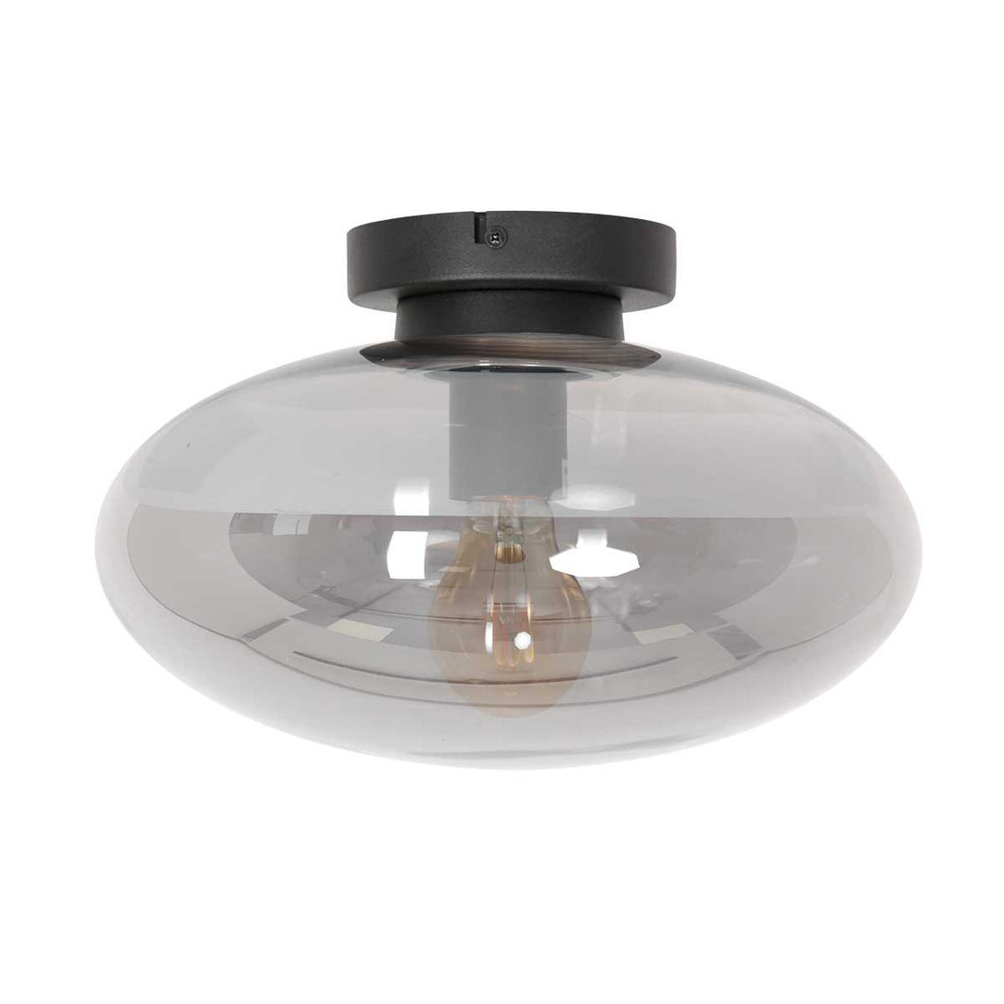 Reflexion black ceiling light