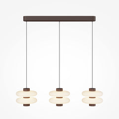 Brown pendant light