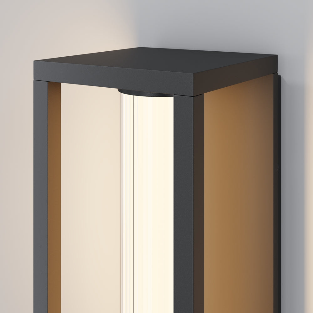 Black Wall Lamp Display
