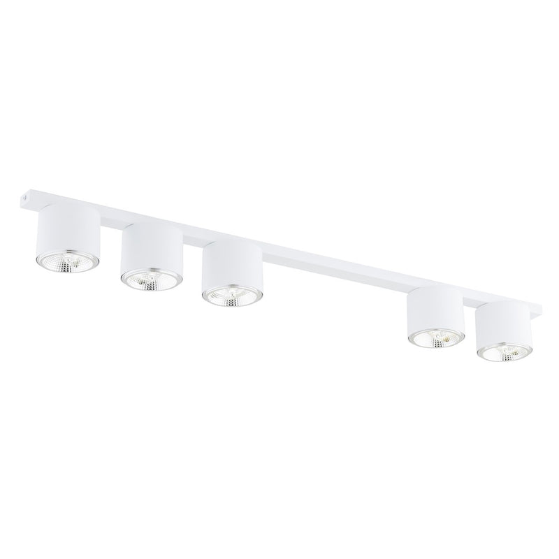 Nano 5-light ceiling lamp white