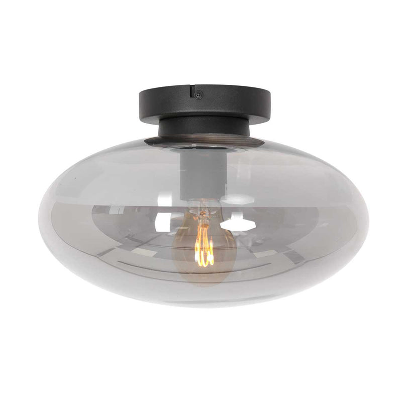 Reflexion black ceiling light
