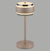 Lampe à poser Pure Falling Rings marron et chromée