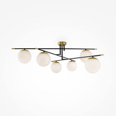 Nostalgia black ceiling light