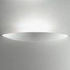Applique murale Elegance 60 en céramique, blanc, hauteur 6 cm