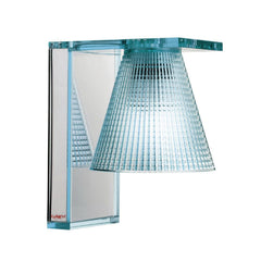 Applique murale Light-Air, bleu, hauteur 21 cm