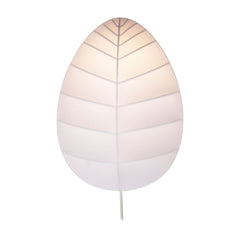 Applique murale Eva en acier, blanc, hauteur 46,5 cm