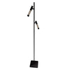 Alisio black floor lamp