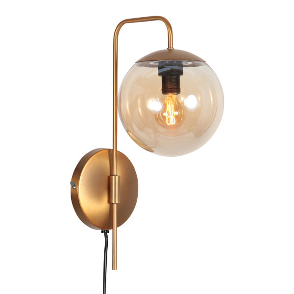Bollique bronze wall lamp
