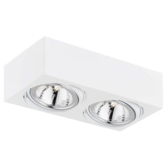 Rodos 2-light ceiling lamp