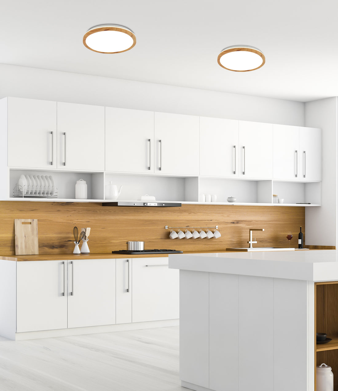 Plafonnier LED Kato, L 30 cm