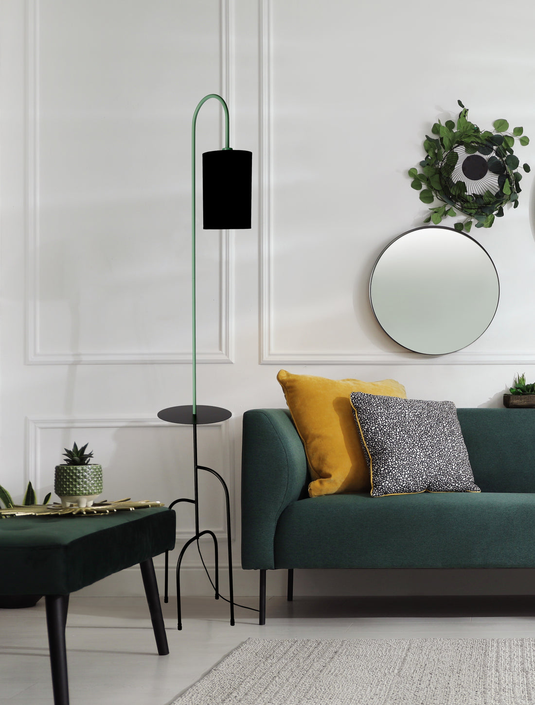Lampadaire salon | Ravello Vert