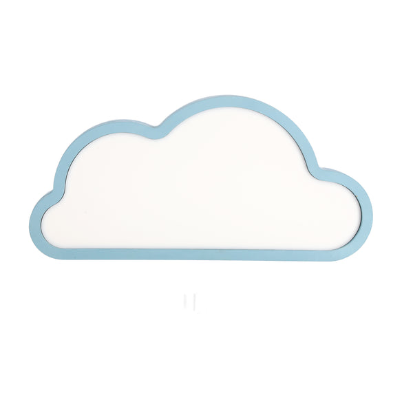 Lampe à poser LED Cloud pour chambre d'enfant bleue
