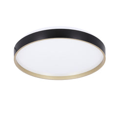 Plafonnier LED Florida doré et blanc
