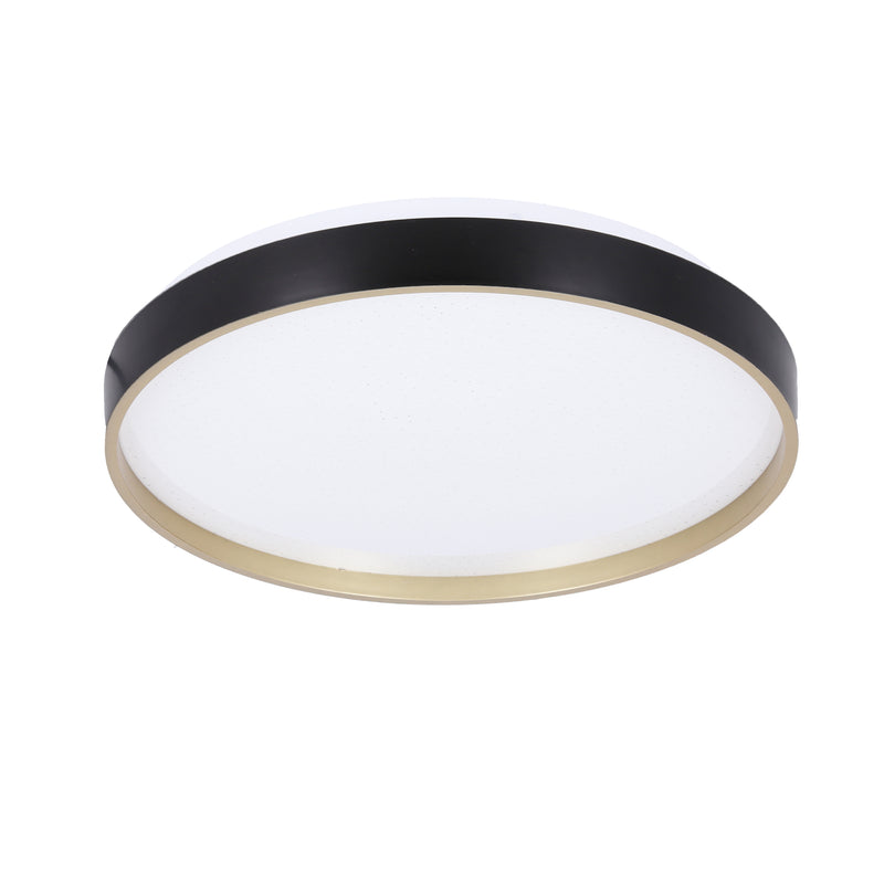 Plafonnier LED Florida doré et blanc
