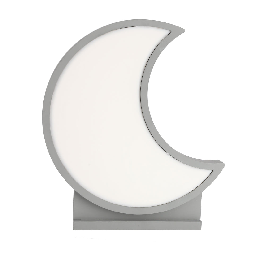 Lampe à poser LED Moon pour chambre d'enfant grise