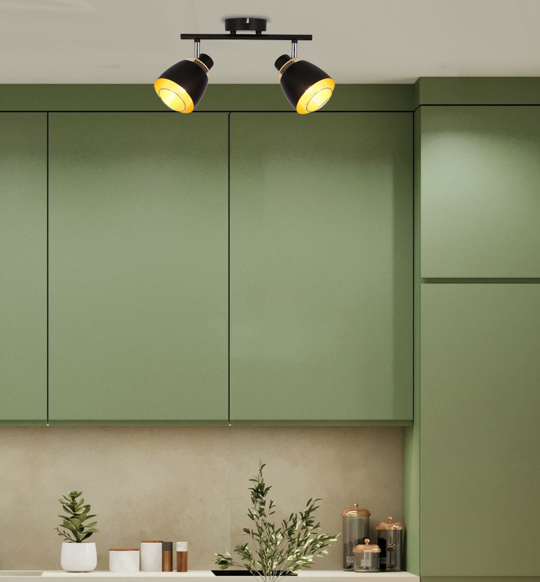 Luminaire plafonnier | Aleksandria Noir