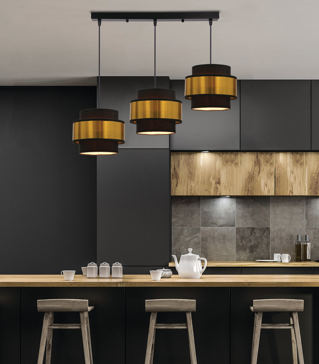 Suspension luminaire | Prestige Noire