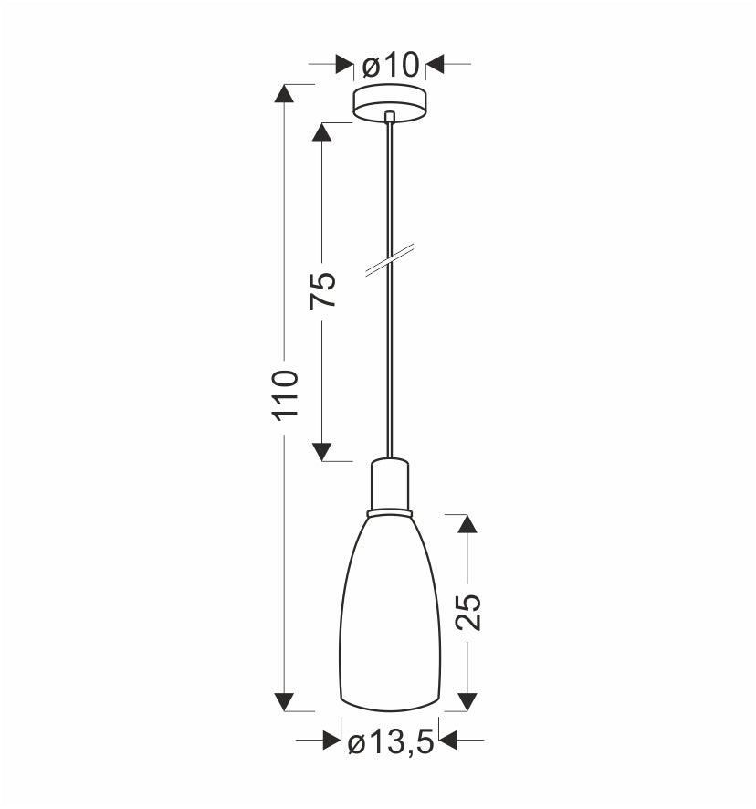 Suspension luminaire | Udin