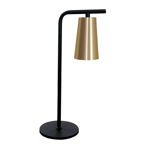 Lampe à poser Sider noire, H 35 cm