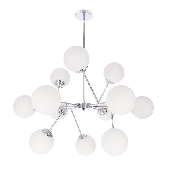 Suspension luminaire | Belweder Argenté