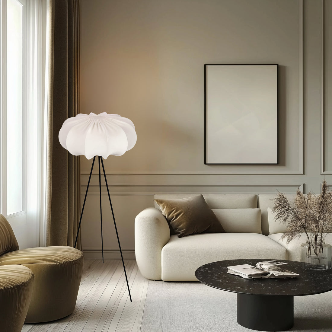 Lampadaire salon | Cafee Blanc