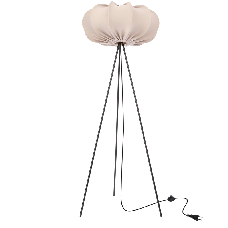 Lampadaire Cafee beige, tissu