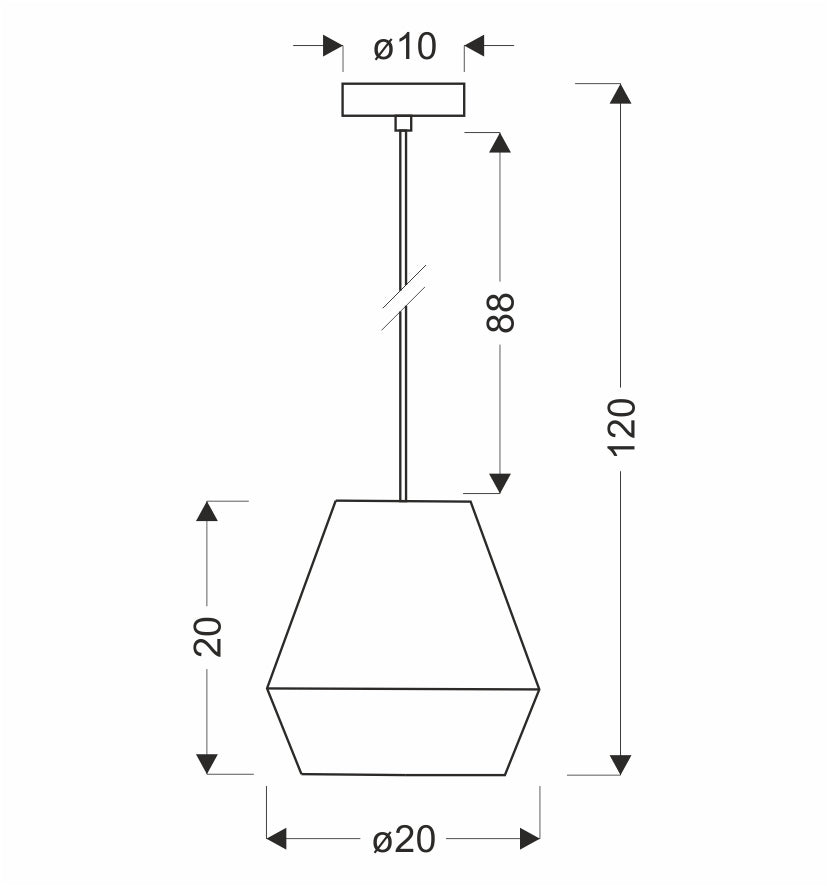 Suspension luminaire | Etnos