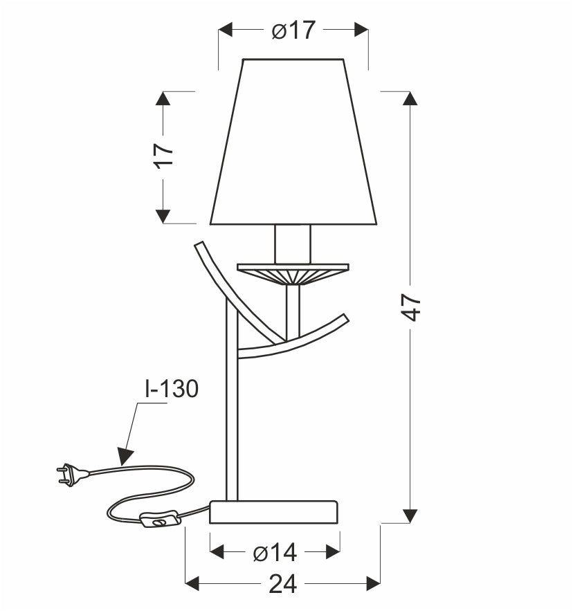 Lampe de chevet | Vitoria Laiton