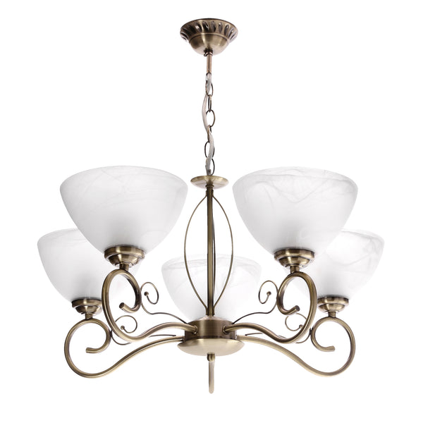 Suspension luminaire | Horizon Laiton