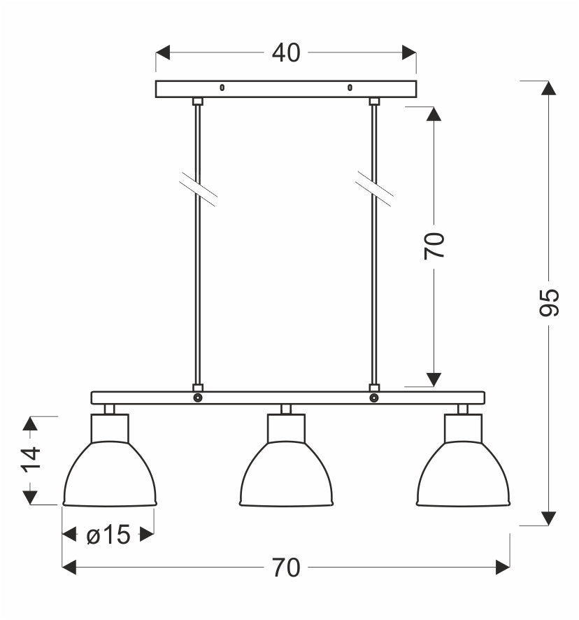 Suspension luminaire | Inezz