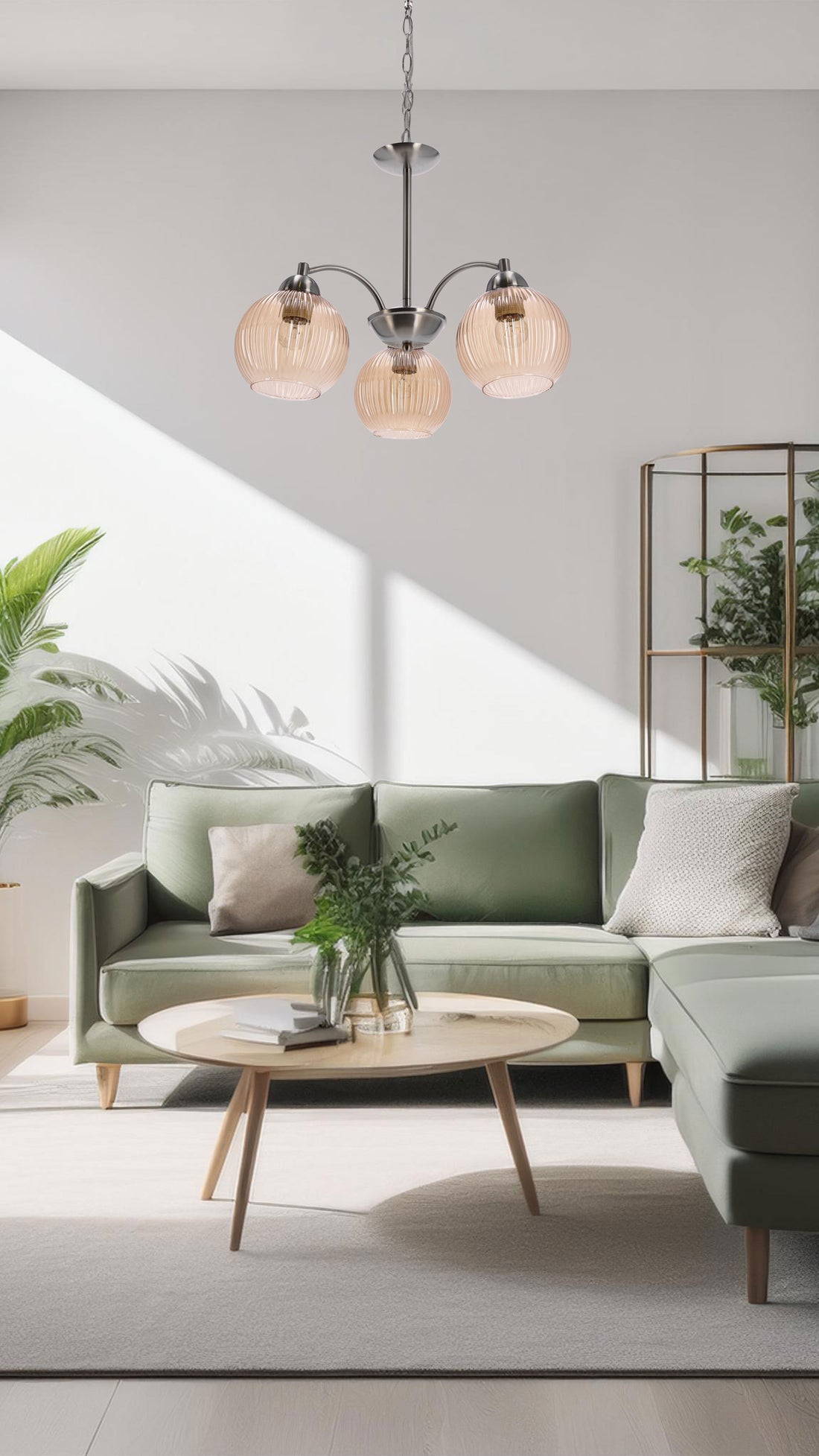 Suspension luminaire | Medina Nickel
