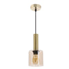 Suspension luminaire | Alberto Dorée