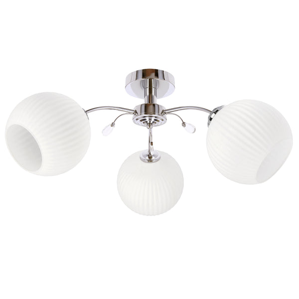 Luminaire plafonnier | Yoko Argenté