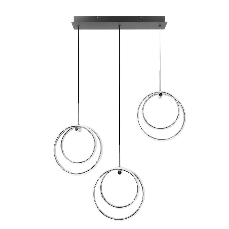 Suspension luminaire | Croma Chromée