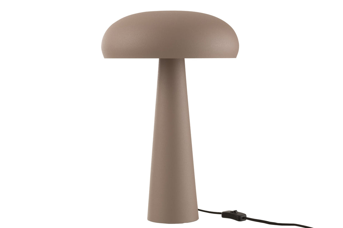 Lampe à poser en fer