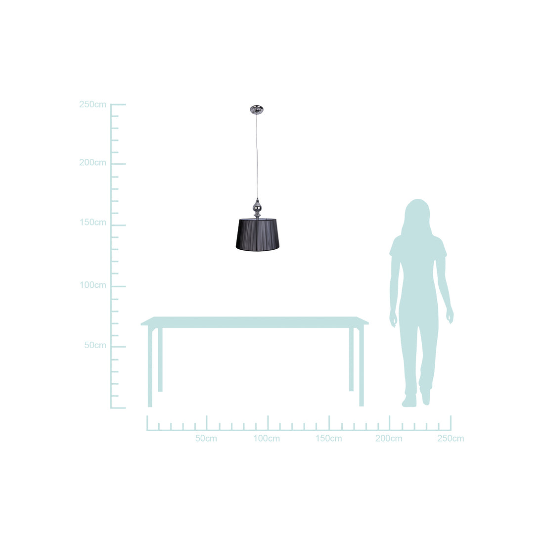 Suspension luminaire | Gillenia Noire