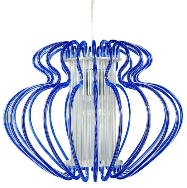 Suspension luminaire | Imperia Bleue