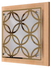 Applique murale Planta chocolat, verre